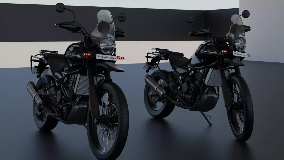 Royal Enfield Himalayan-450 Adventure 3D model