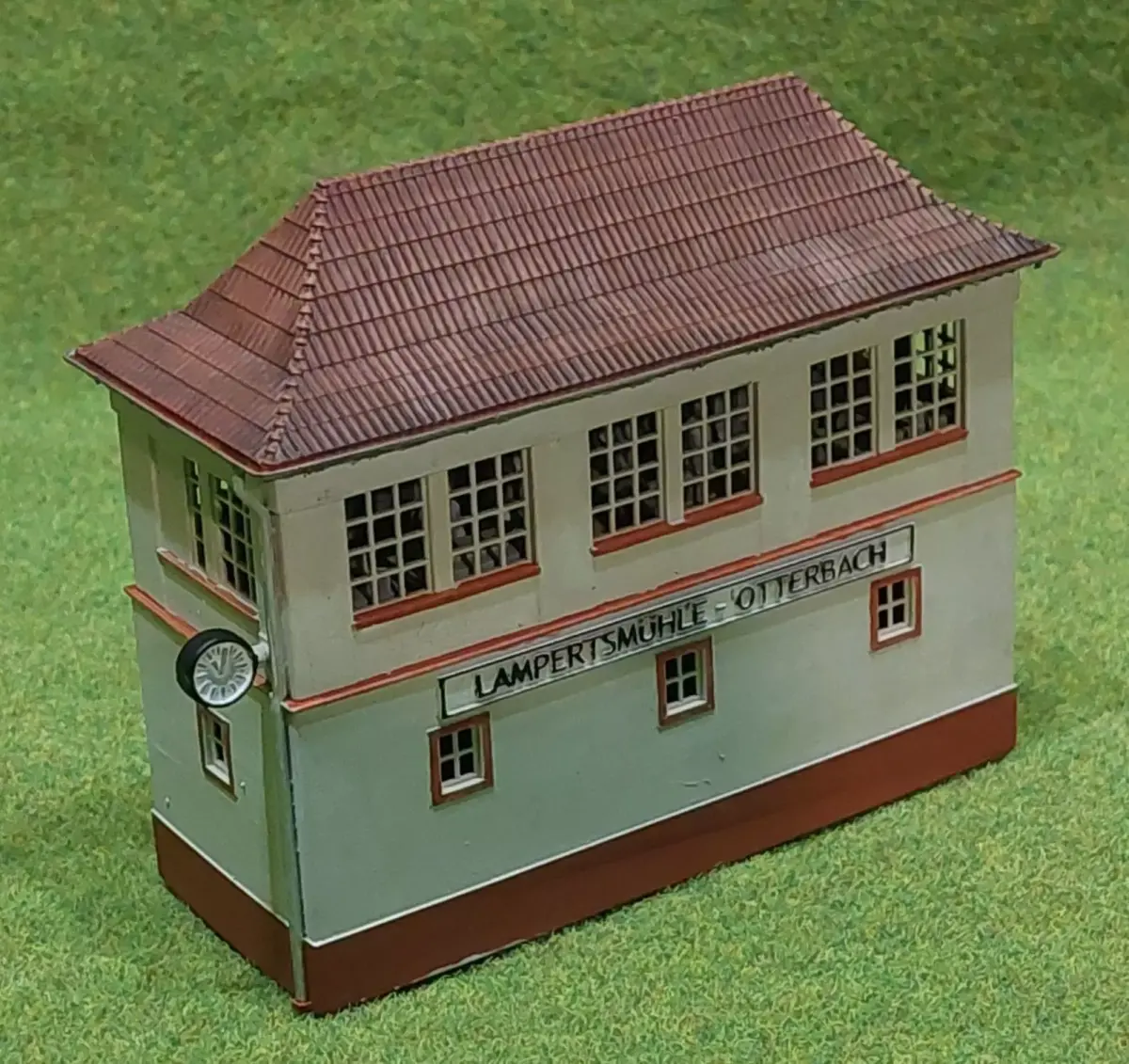 German signal box Lampertsmuchle-Otterbach 1-87 resin 3D print model