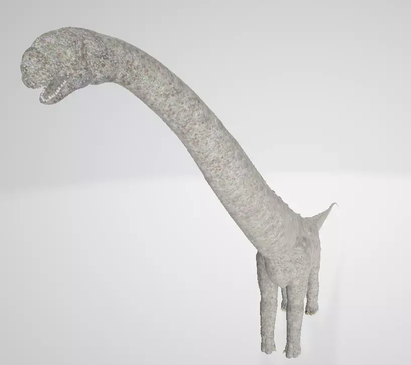 Argentinosaurus Dinosaur Low-poly 3D model
