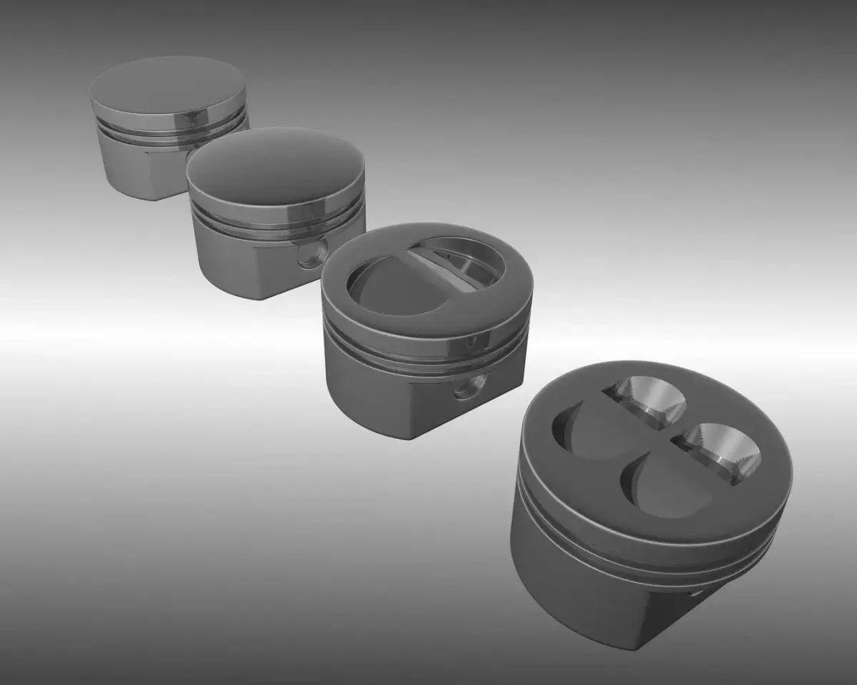 engine piston blend 3D model purchase