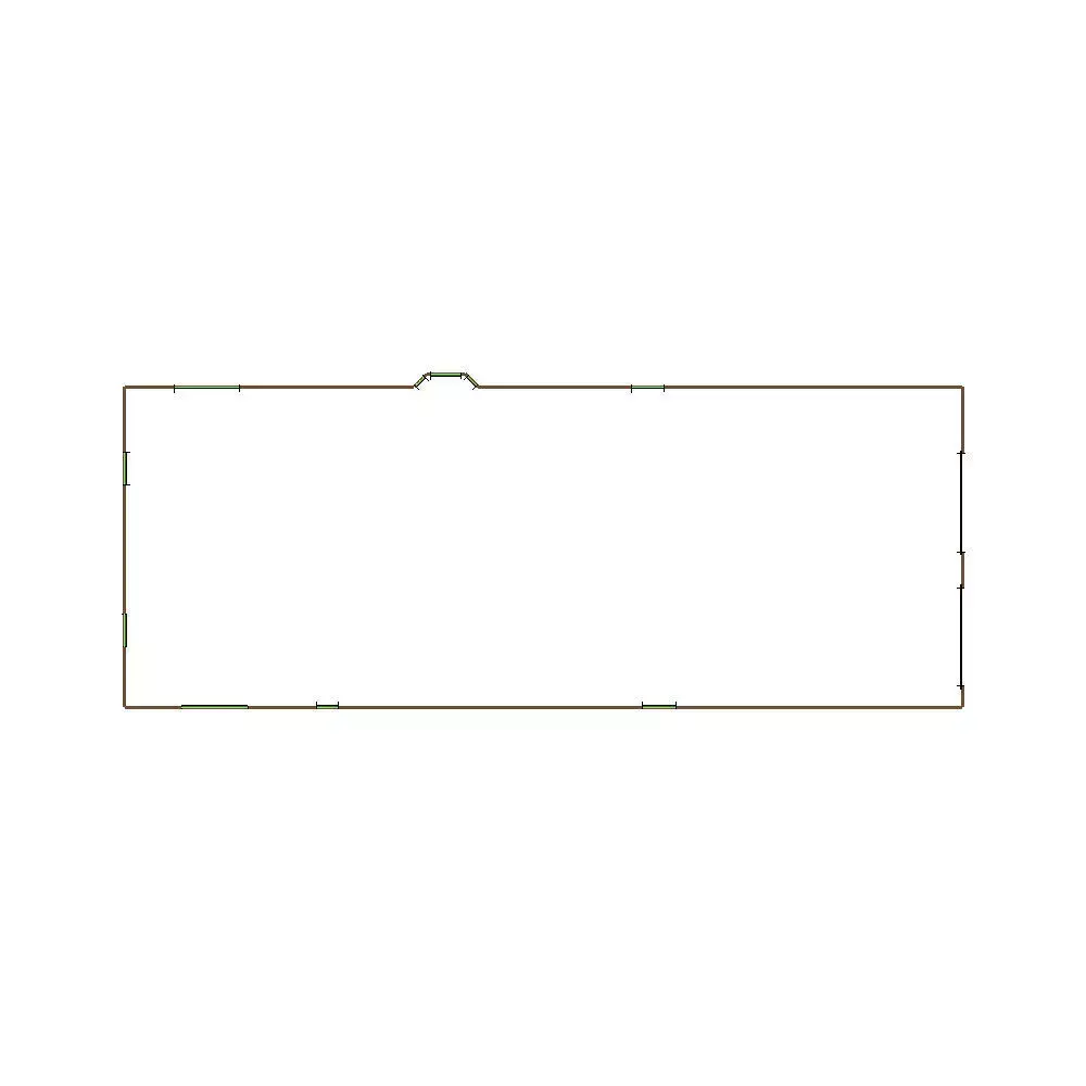 Simple Exterior Sketch by Aerial - 31-40 SQ - Xactimate 3D model