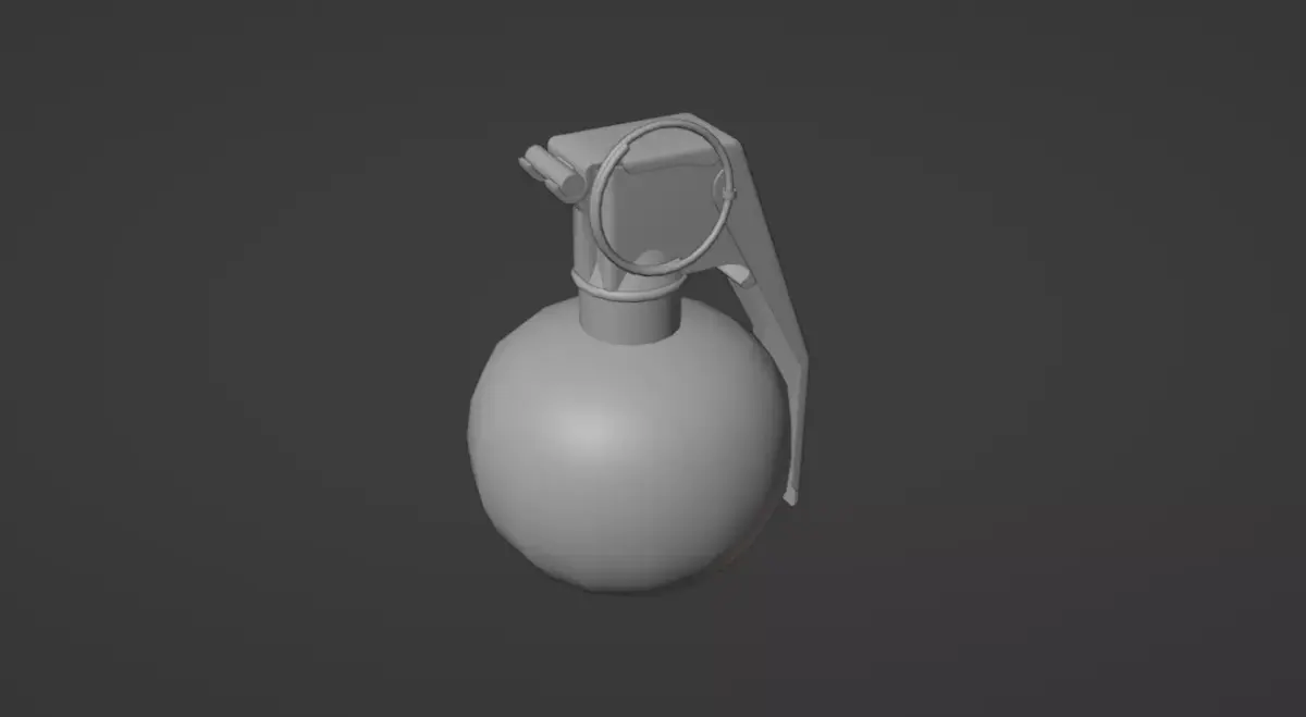 Grenade M67 Free 3D model