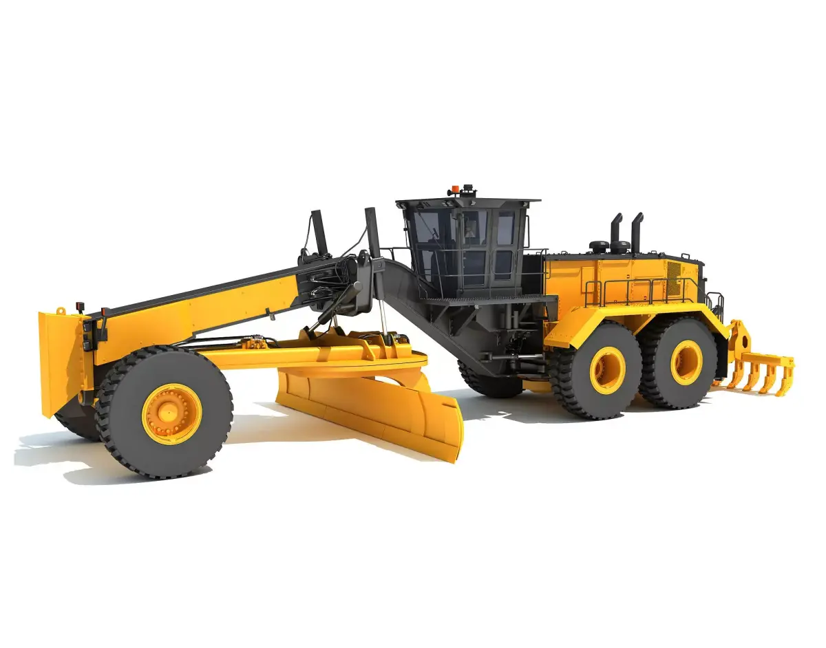 Motor Grader 3D model