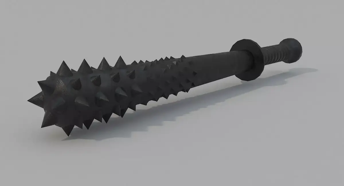 Medieval Mace LP 3DModel Low-poly 3D model