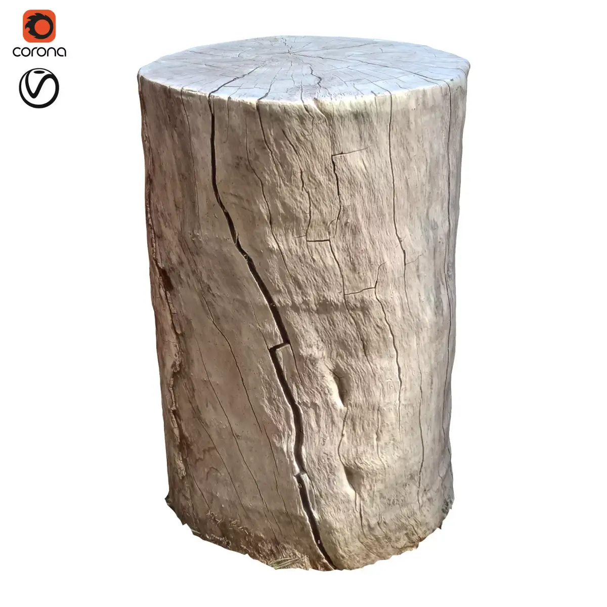 tree truck 16 3D model