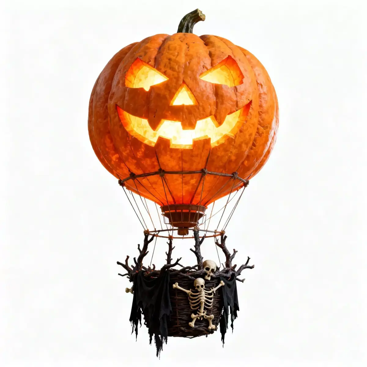 Hollow Harvest Balloon 3D Model Low-poly 3D model