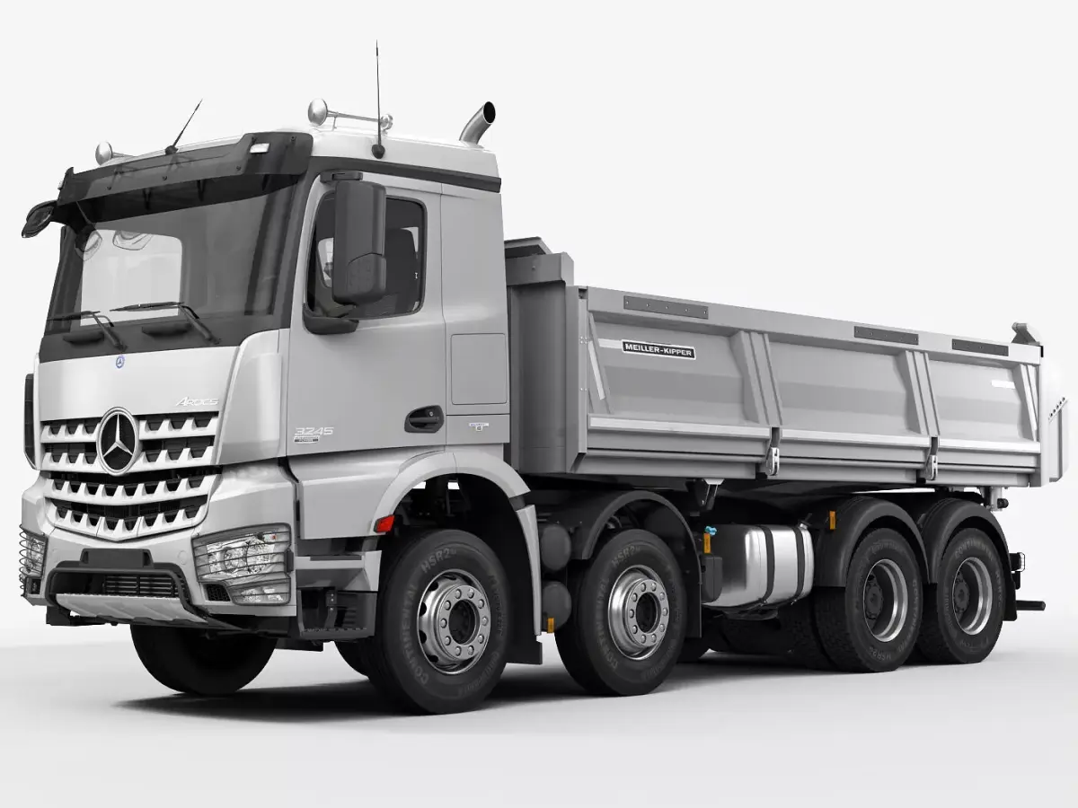 Mercedes Arocs Tipper 8X4 3D model