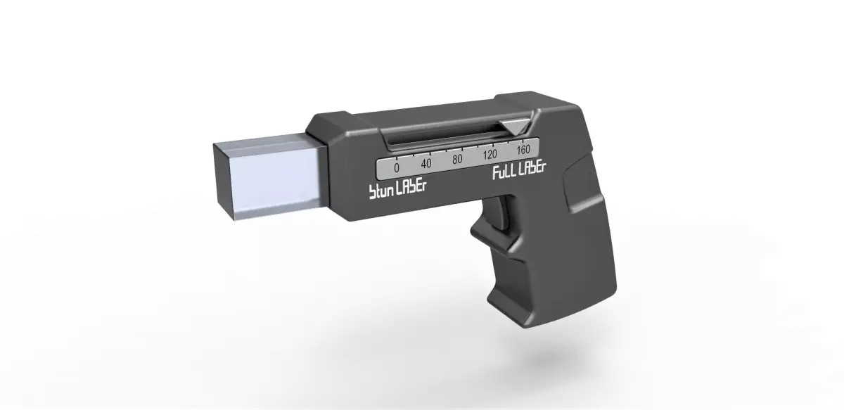 Assassins Laser from Buck Rogers in the 25th Century 3D print model