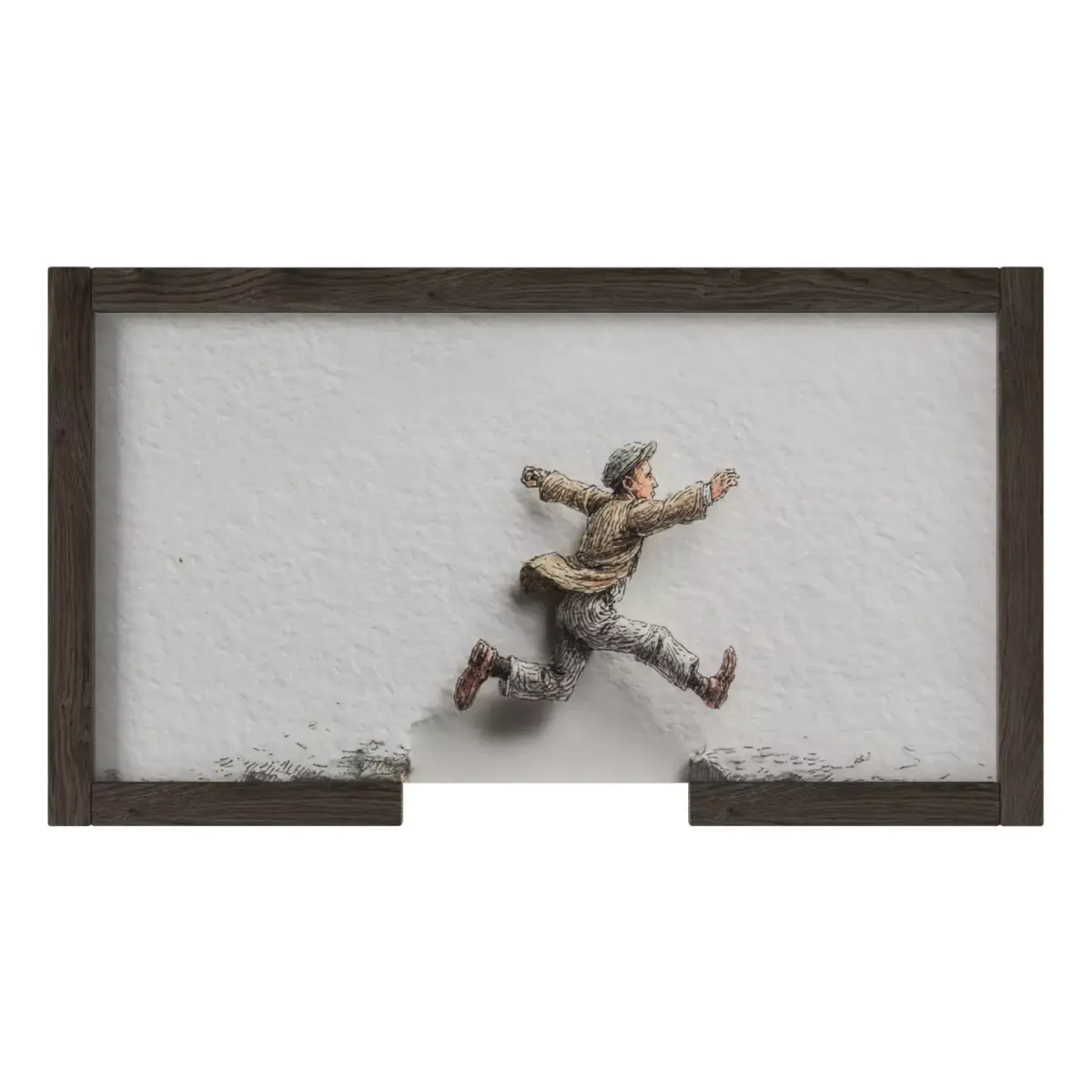 Illustrated wall art frame - Part 6 3D model