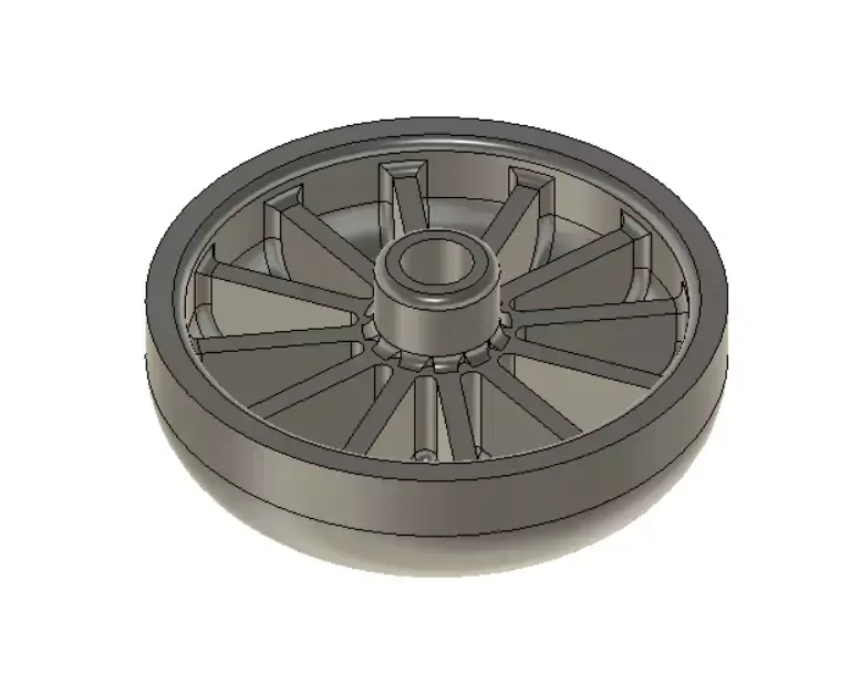 OFFICE CHAIR WHEEL - RUOTA PER SEDIA DA UFFICIO 3D print model