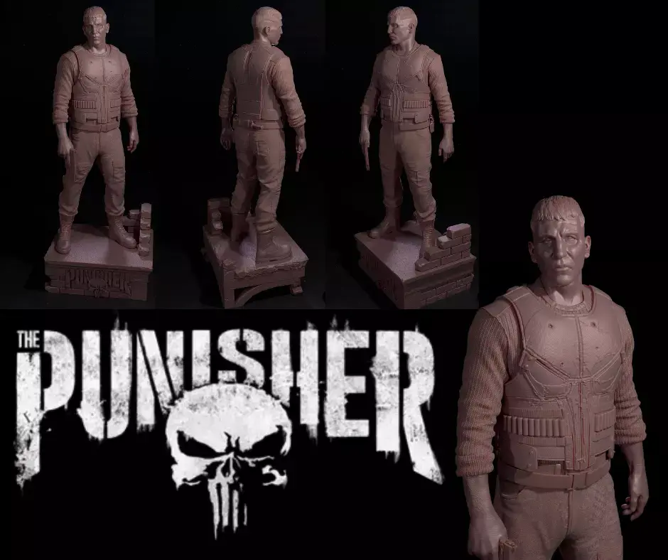 The Punisher 3D print model