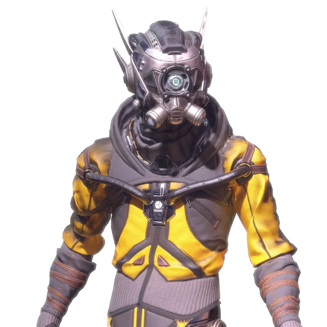Cyborg Character 3D model