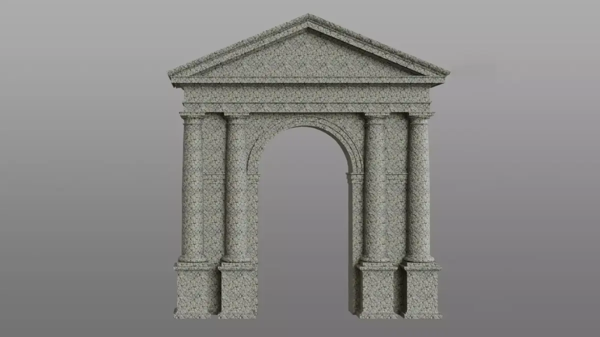 Colosseum Gate 1 3D model