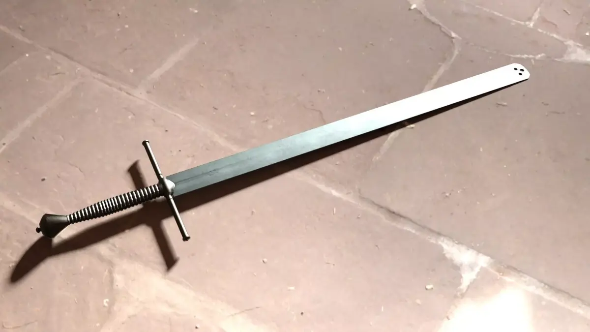 Executioner Sword - Richtschwert Low-poly 3D model