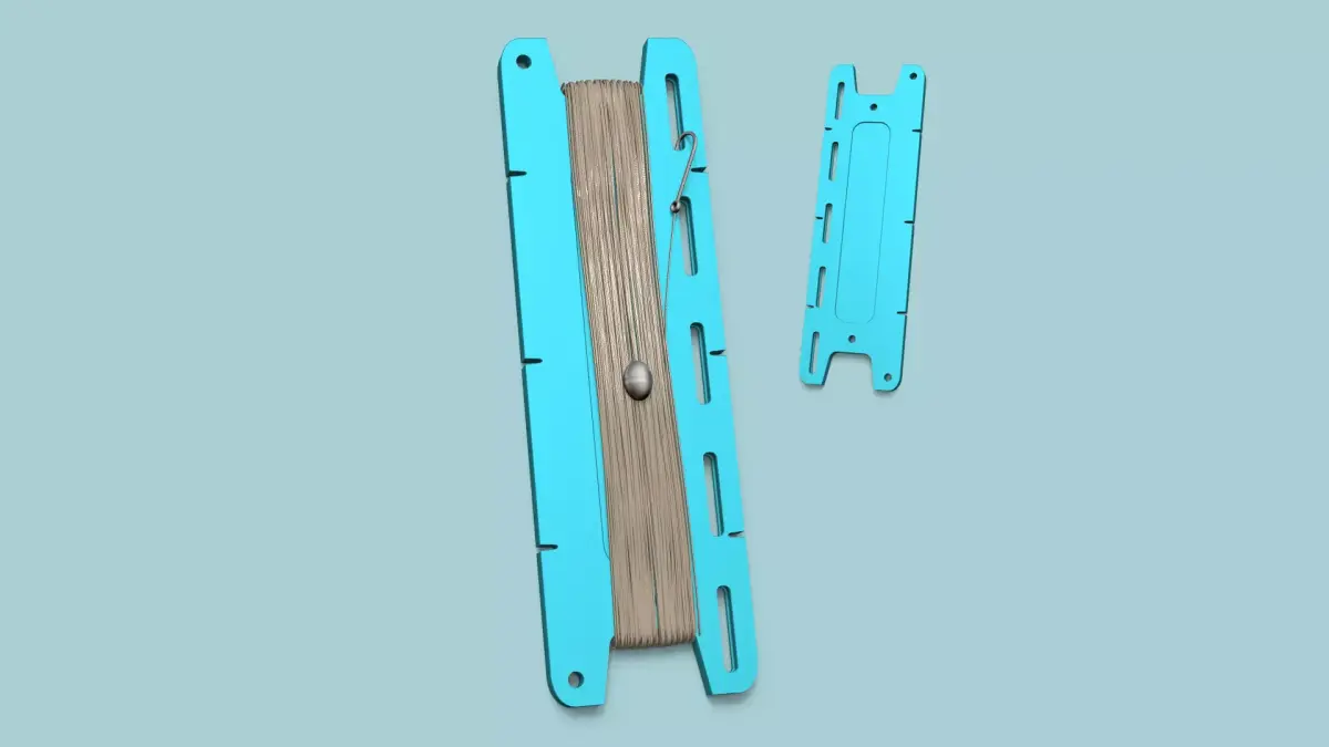 Fishing Line Saver - Simple Lining Holder 3D print model