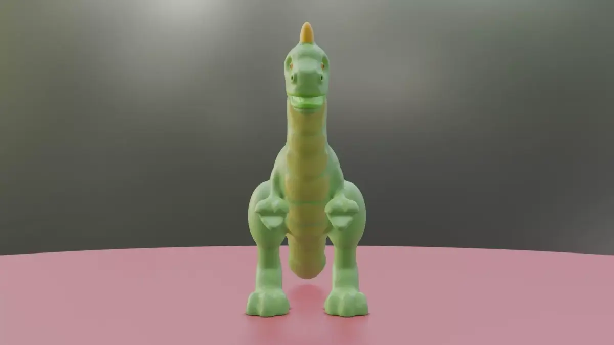 Toy T Rex 3D print model