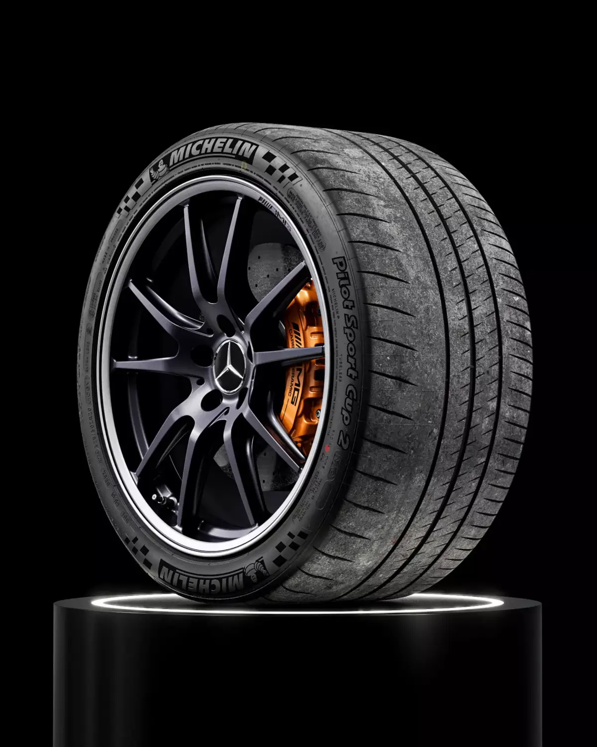 Michelin Pilot Sport Cup 2 325 30 ZR20 106Y AMG 3D model