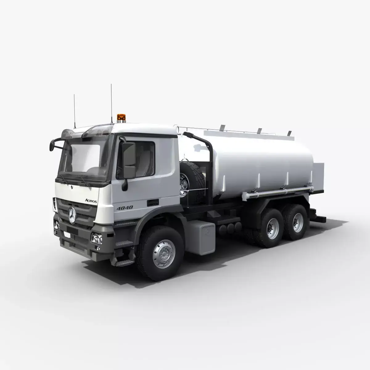 Mercedes ACTROS 4040-A 6x6 Fuel tank 3D model