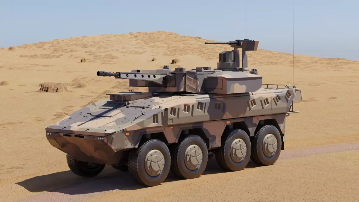 Boxer MRAV High-poly 3D model