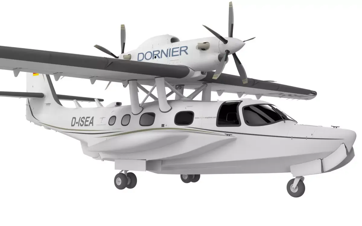 Dornier Seastar Low-poly 3D model