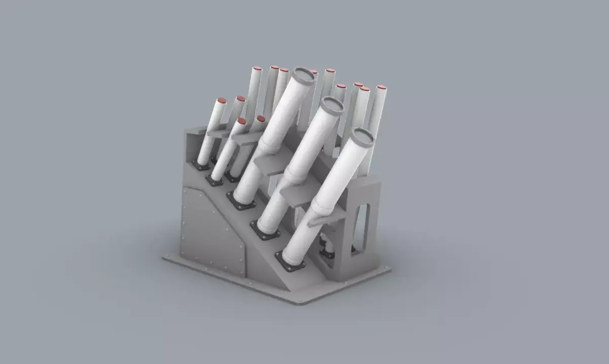 Lacroix Sylena MK2 Low-poly 3D model
