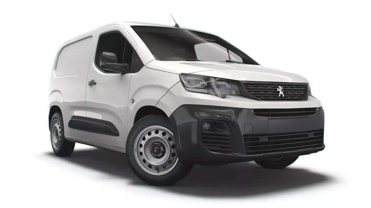 Peugeot Partner Professional Standard UK-spec 2020 3D model