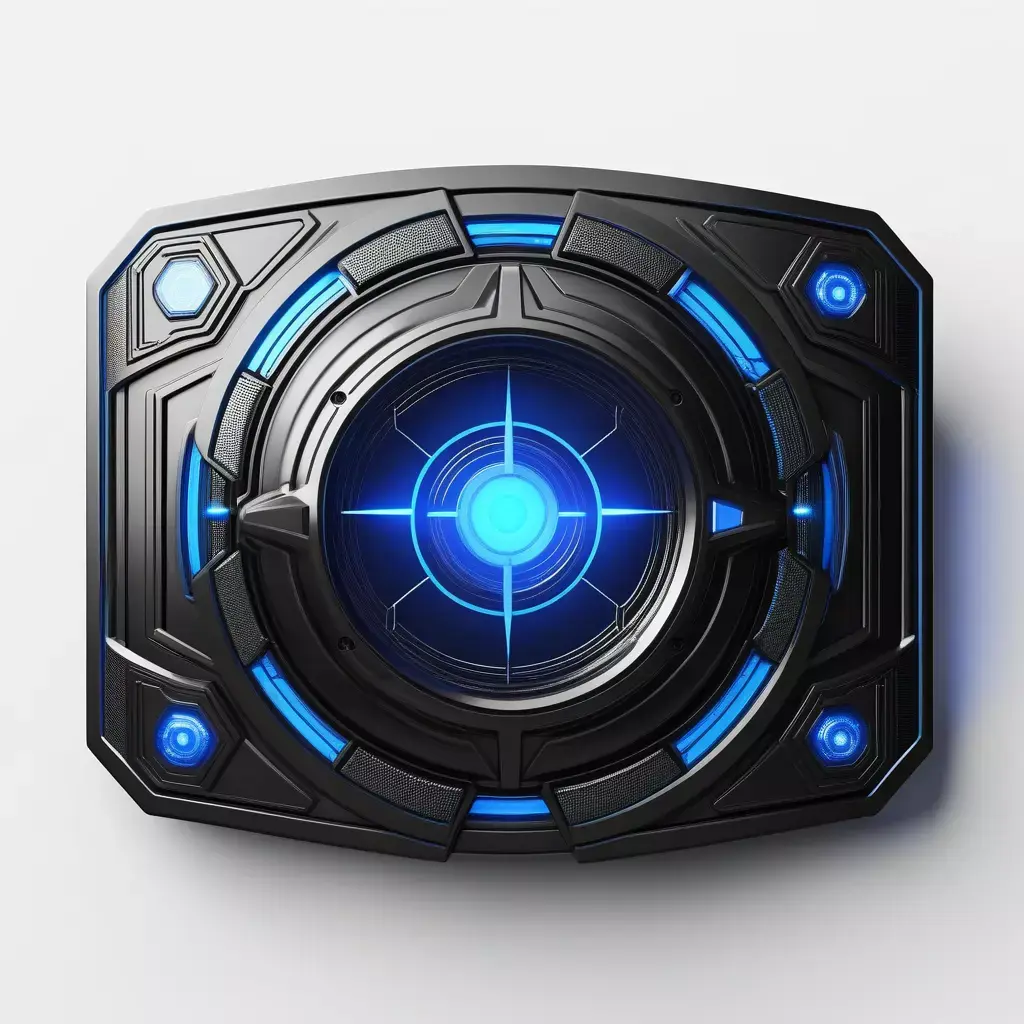 SciFi Cybernetic Energy Module 3D model