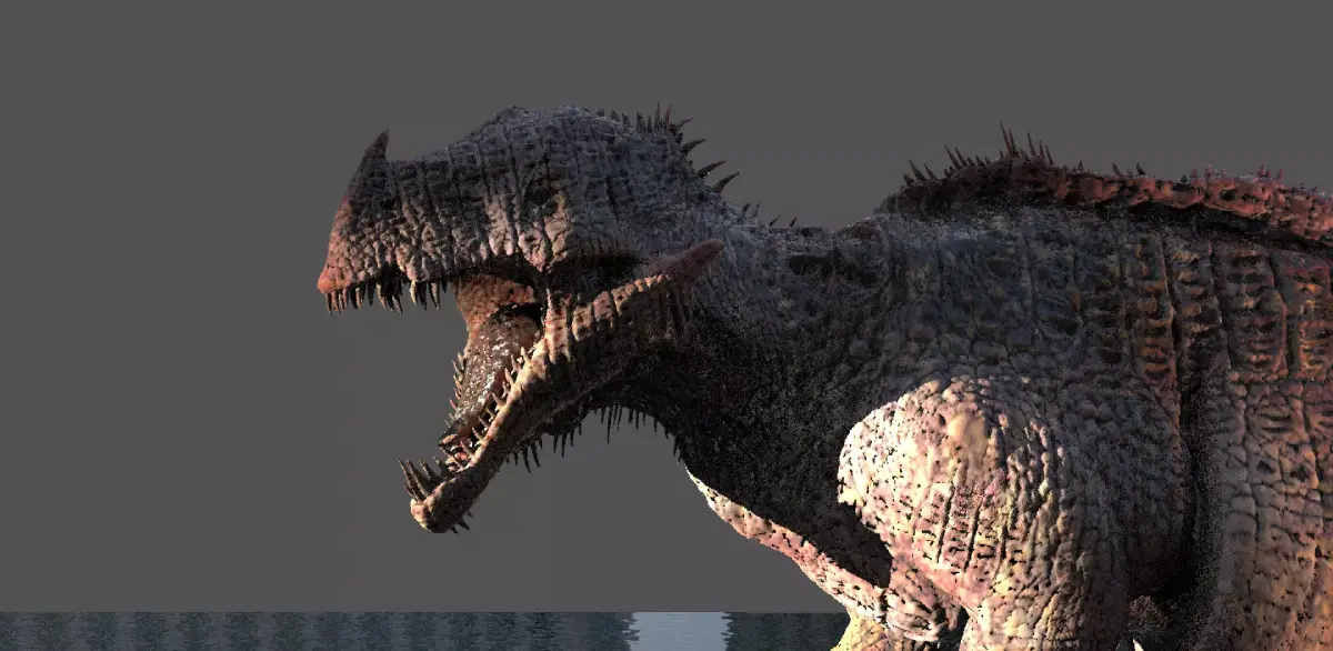 Viking Dragon Head  3D model