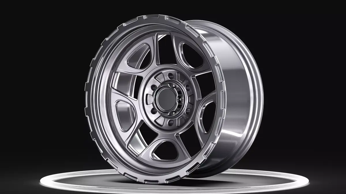 AVS Progressive 4x4 Wheels 3D model