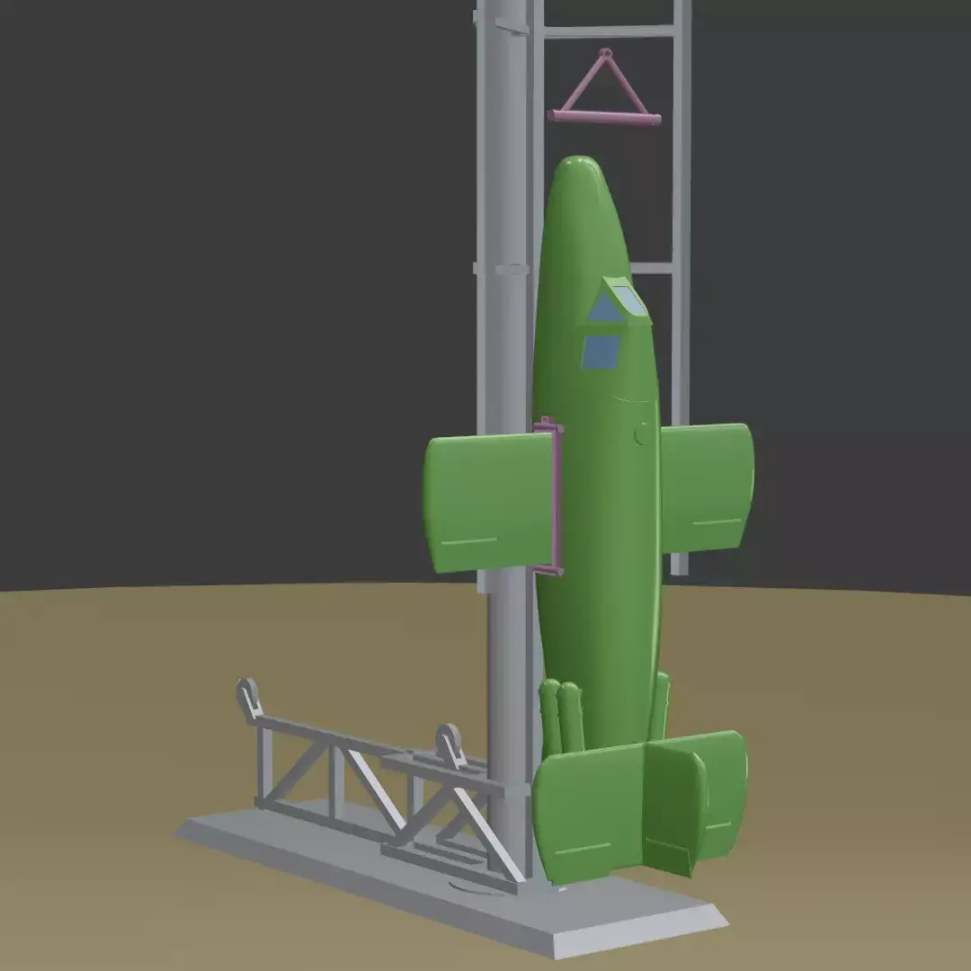 Ba-349 3D print model