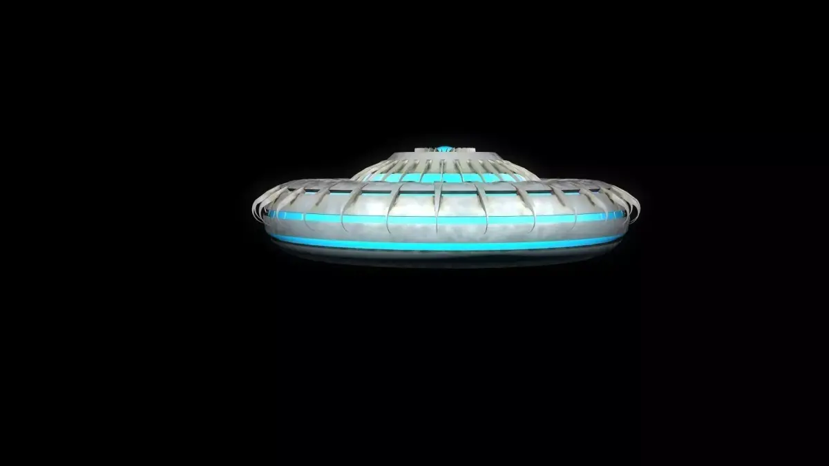 Ufo ship Free 3D model
