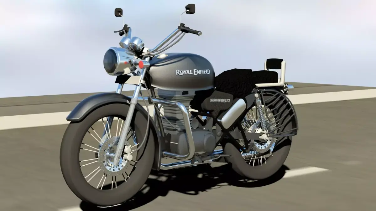 Royal Enfield Bullet  3D model