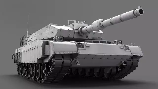 Leopard 2 3D model buy
