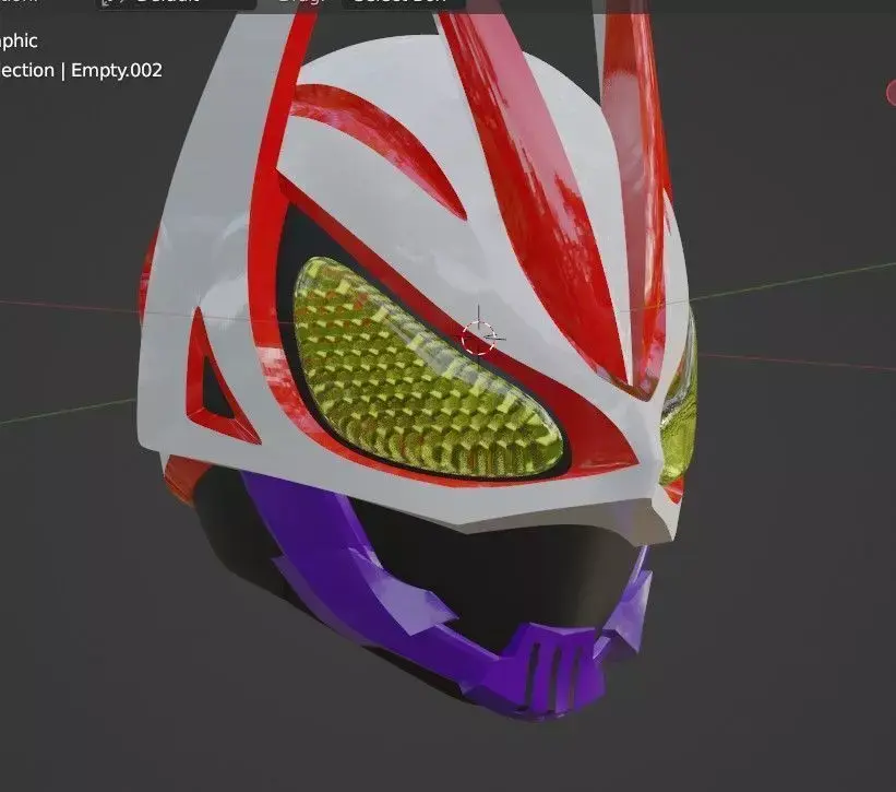 Kamen rider Geats Zombie form JAW PART ONLY 3D printable 3D print model