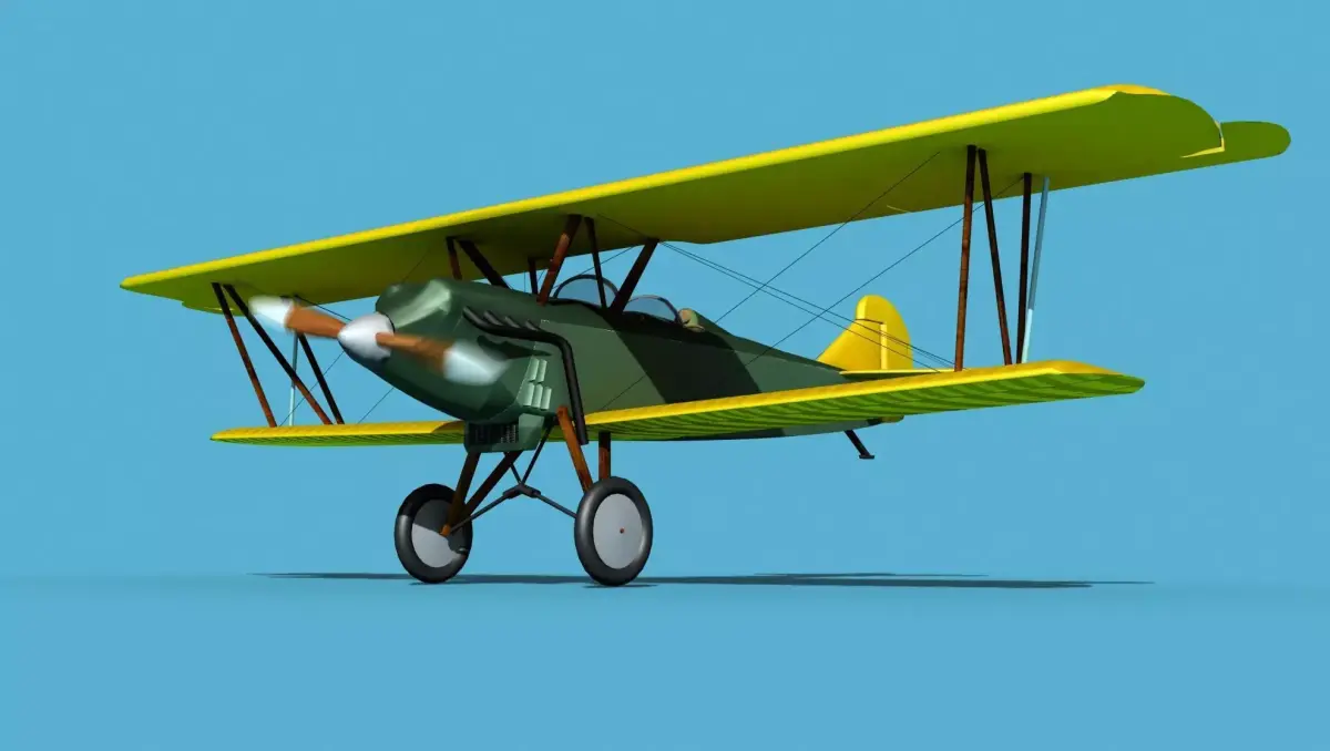 Travelair 2000 V03 3D model