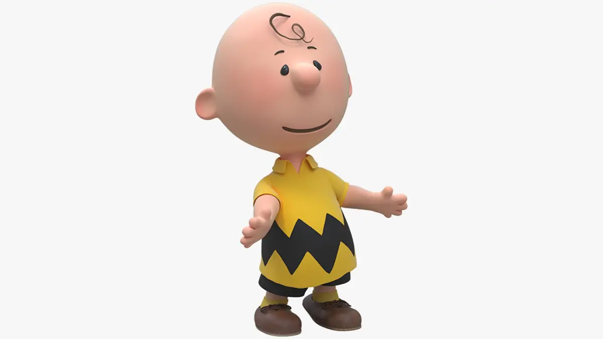 Charlie Brown Rigged for Maya 3D model