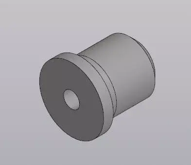 Cylindrical Die Matrix - Stamping Tool Part 3D model
