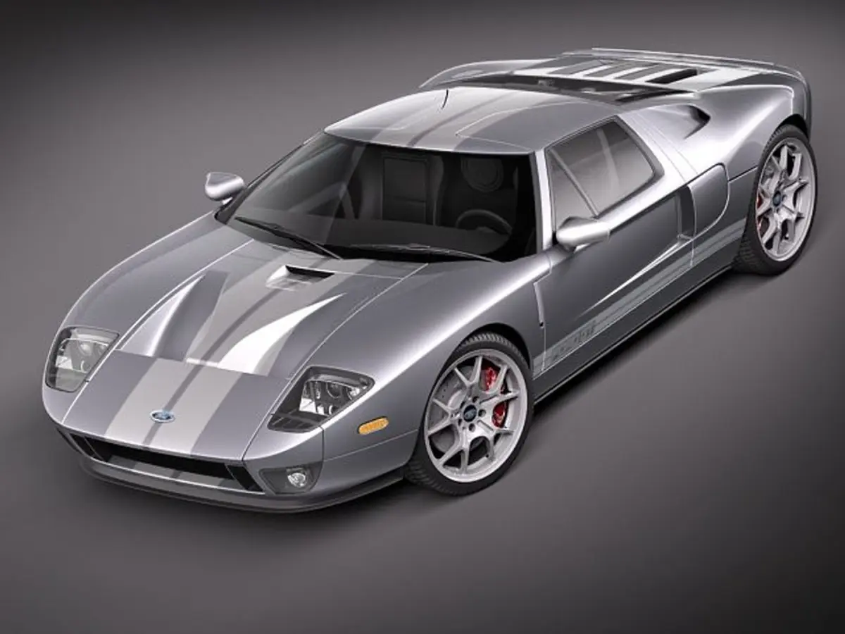Ford GT40 3D model buy