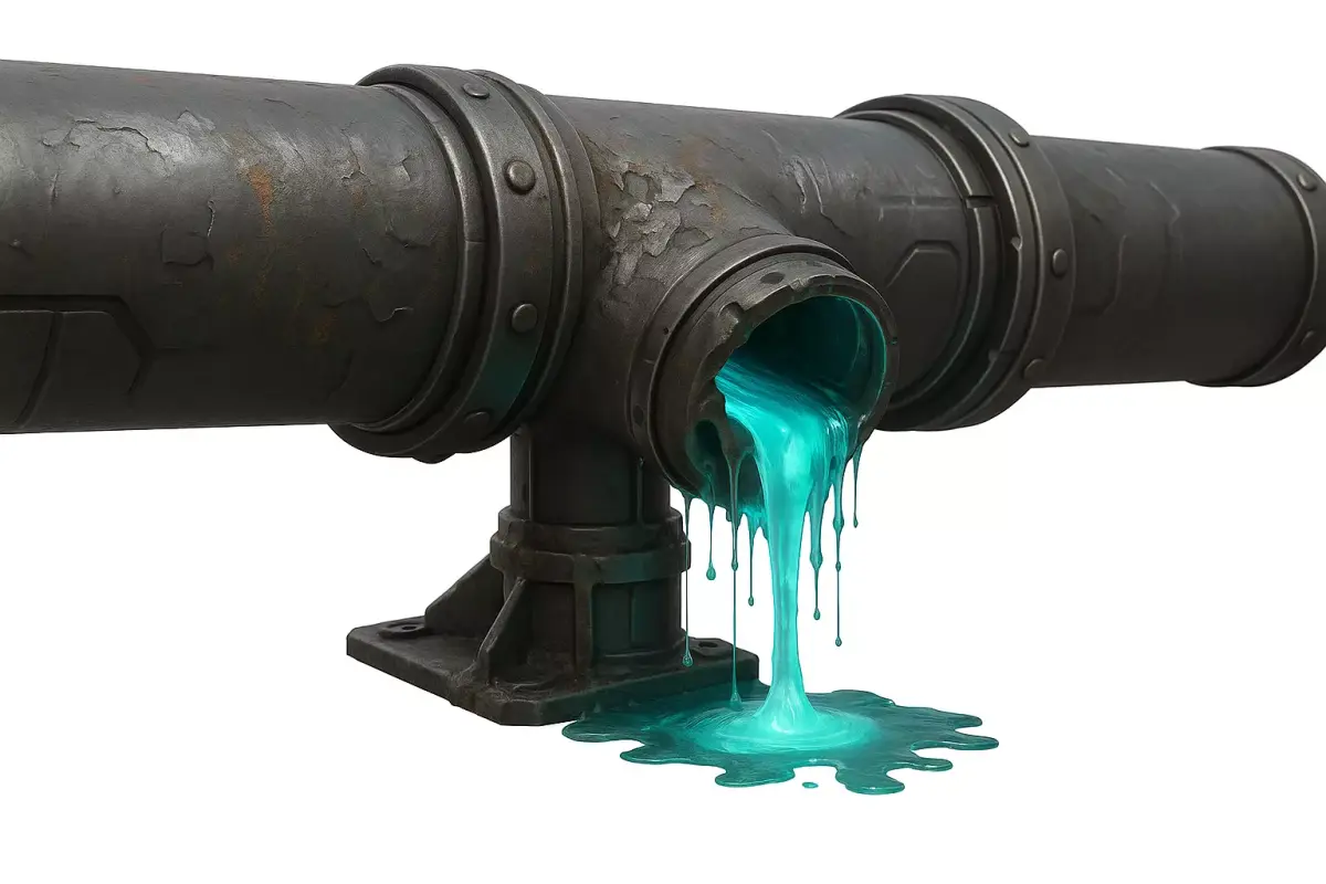 Radiation Liquid Leak Remix LowPoly LOD Low-poly 3D model