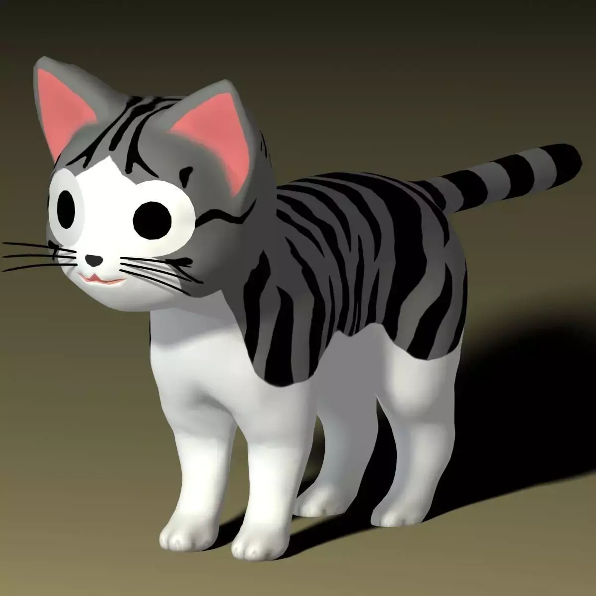 Chii nonrigged Free 3D model