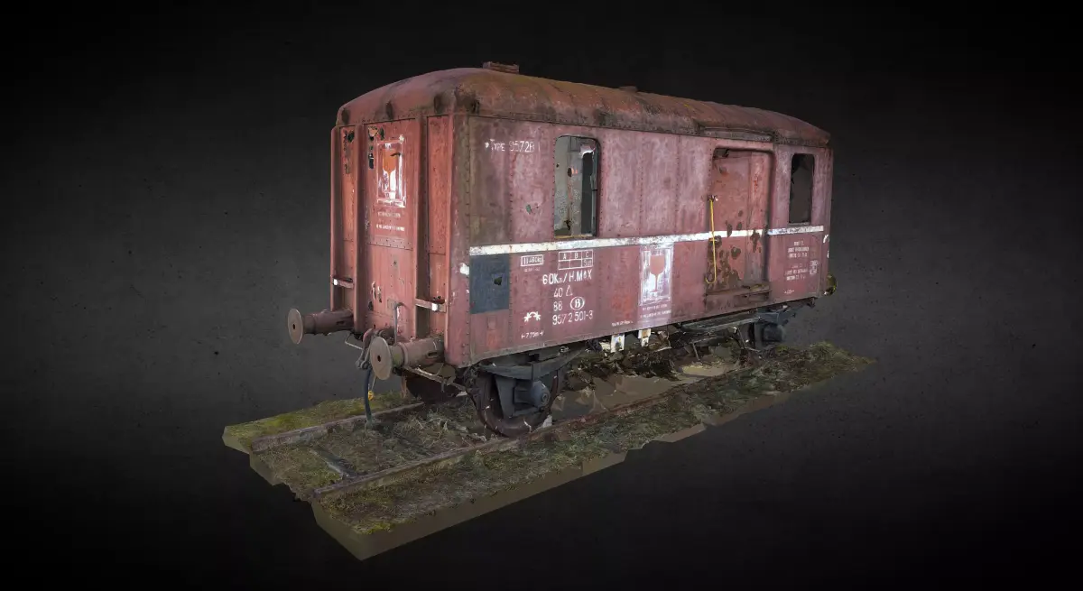 Red Wagon 3D model purchase
