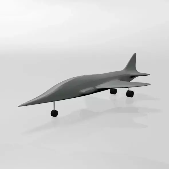 Jet Fighter 04 3D model