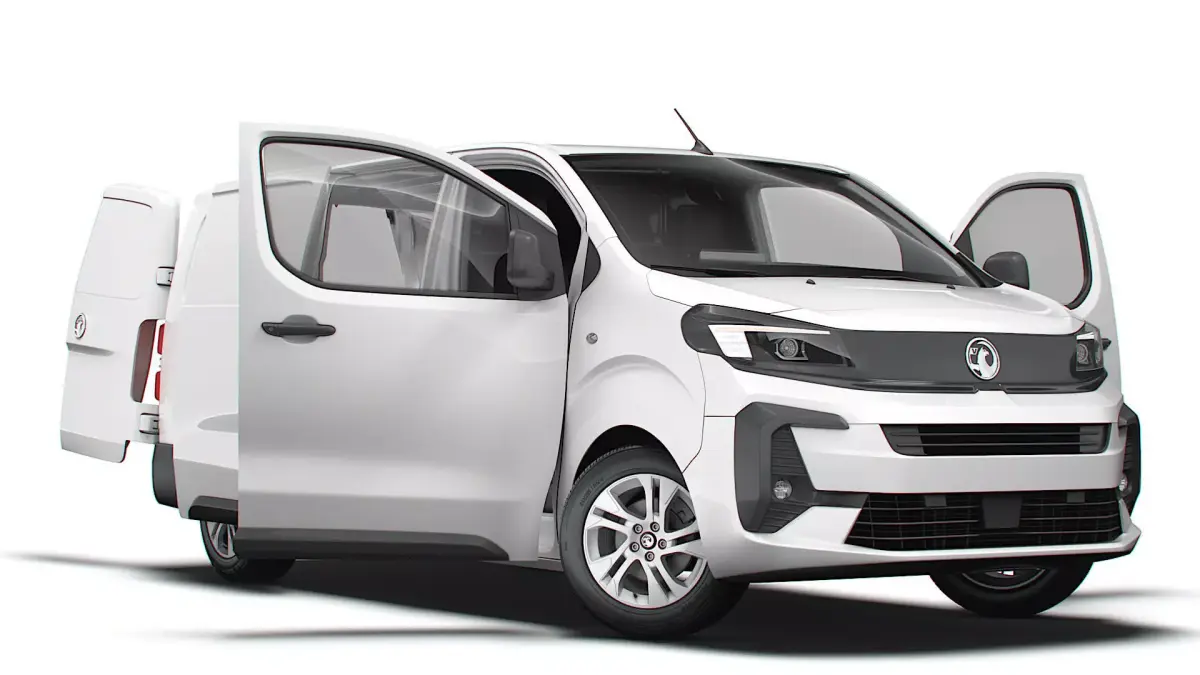 Vauxhall Vivaro Electric Van L3 HQ Interior 2024 3D model