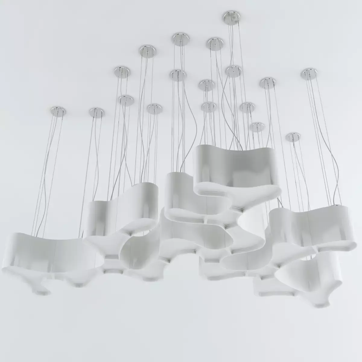 Ameba Lamp Parts Low-poly 3D model