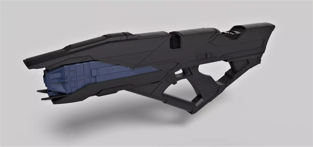 Vengeance Rifle from the movie Star Trek Into Darkness 2013 3D model