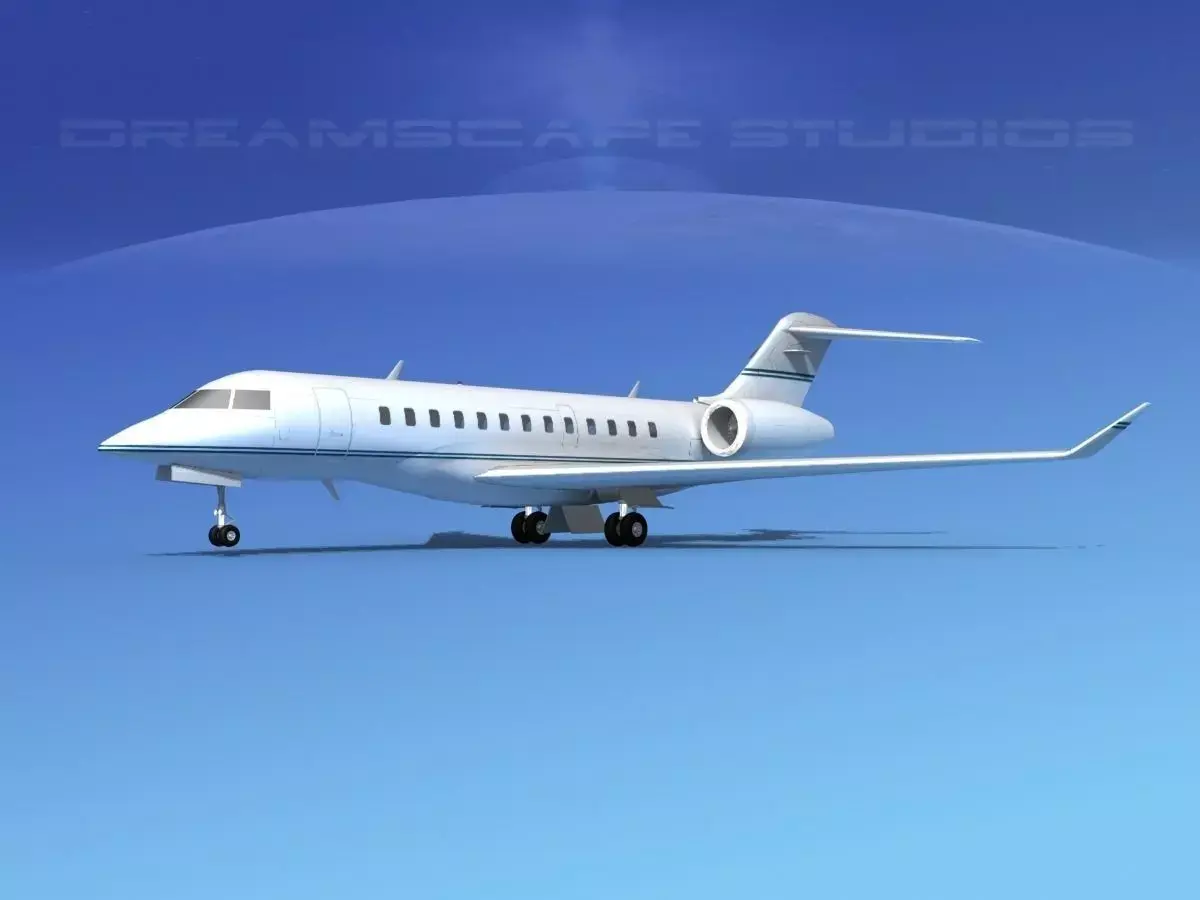 Global Express 6000 V04 3D model