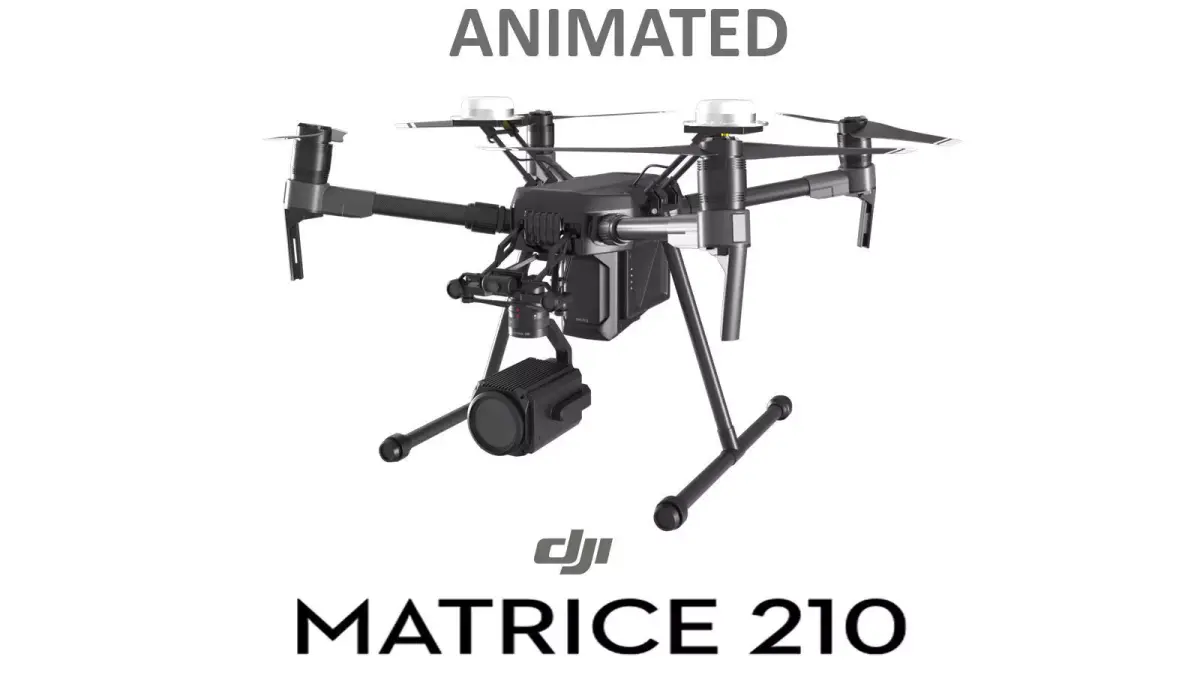 DJI Matrice 210 RTK 3D model