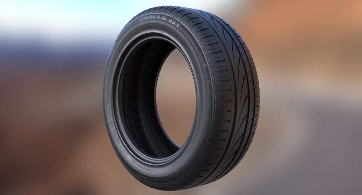 Continental PremiumContact 3D model