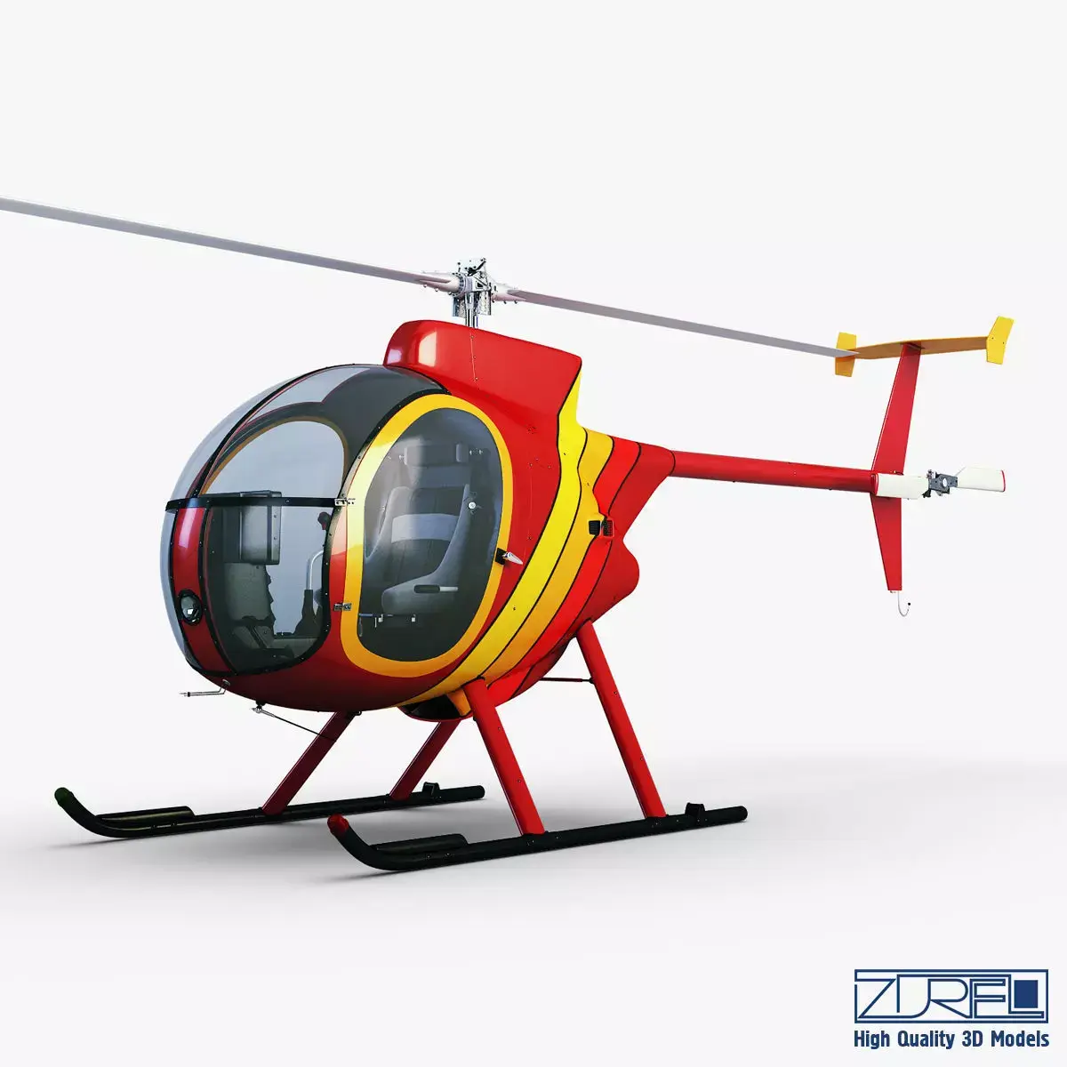 Revolution Mini-500 3D model