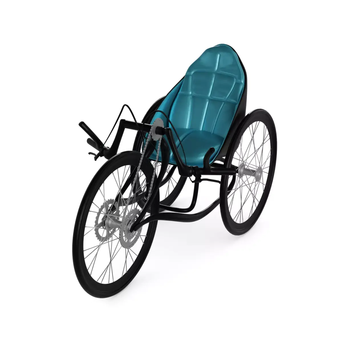 Handcycle 3D model